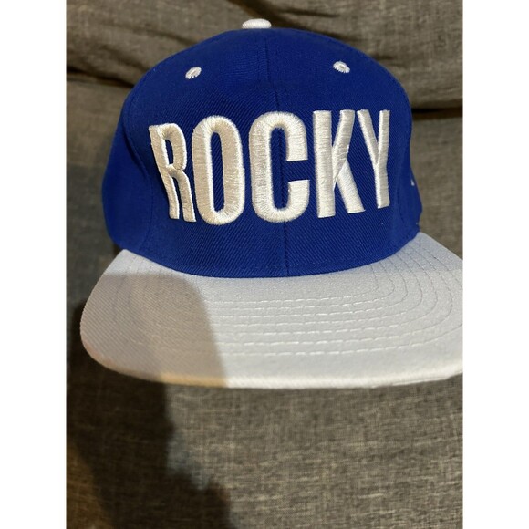 NUKA Other - Rocky Hat Snap Back Adjustable Blue White HT67+72